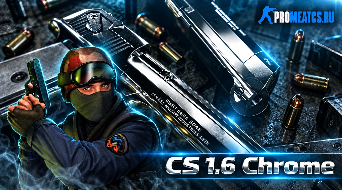 Сборка CS 1.6 Chrome - Хромированная версия
