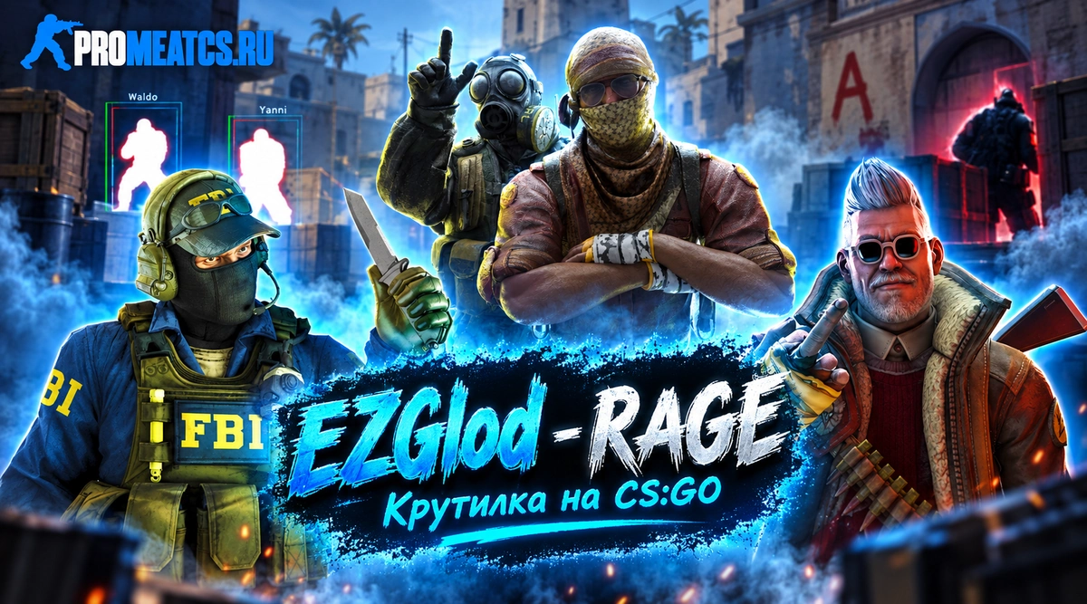 EZGlad - RAGE Крутилка на CS:GO — дополнительный игровой инструмент для CS:GO