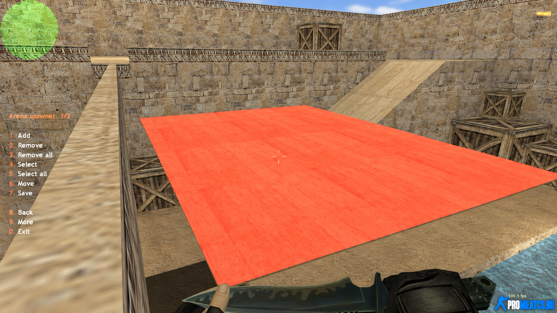 «Knife Duel Arena» для CS 1.6 - дуэли на кнайф сервере — плагин сервера для Counter-Strike 1.6