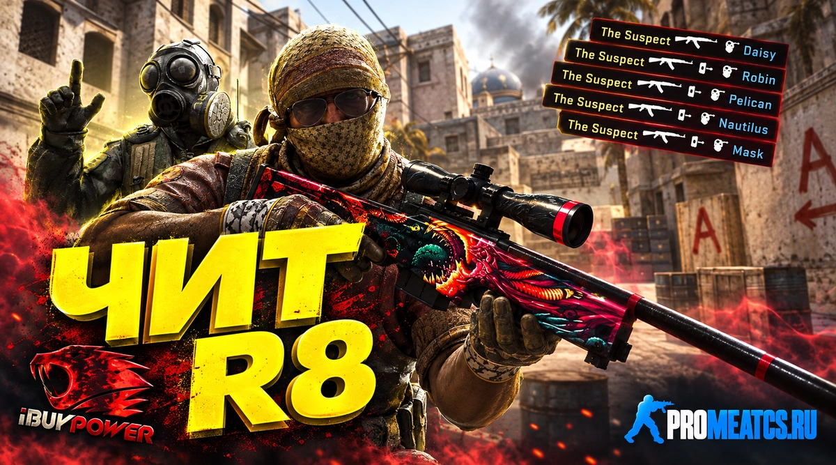 R8 — дополнительный игровой инструмент для CS:GO
